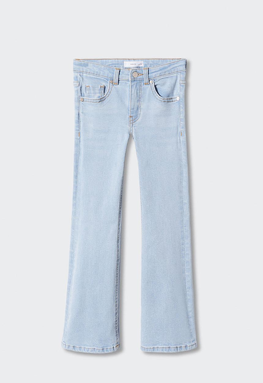 MANGO - Jeans flare - light denim