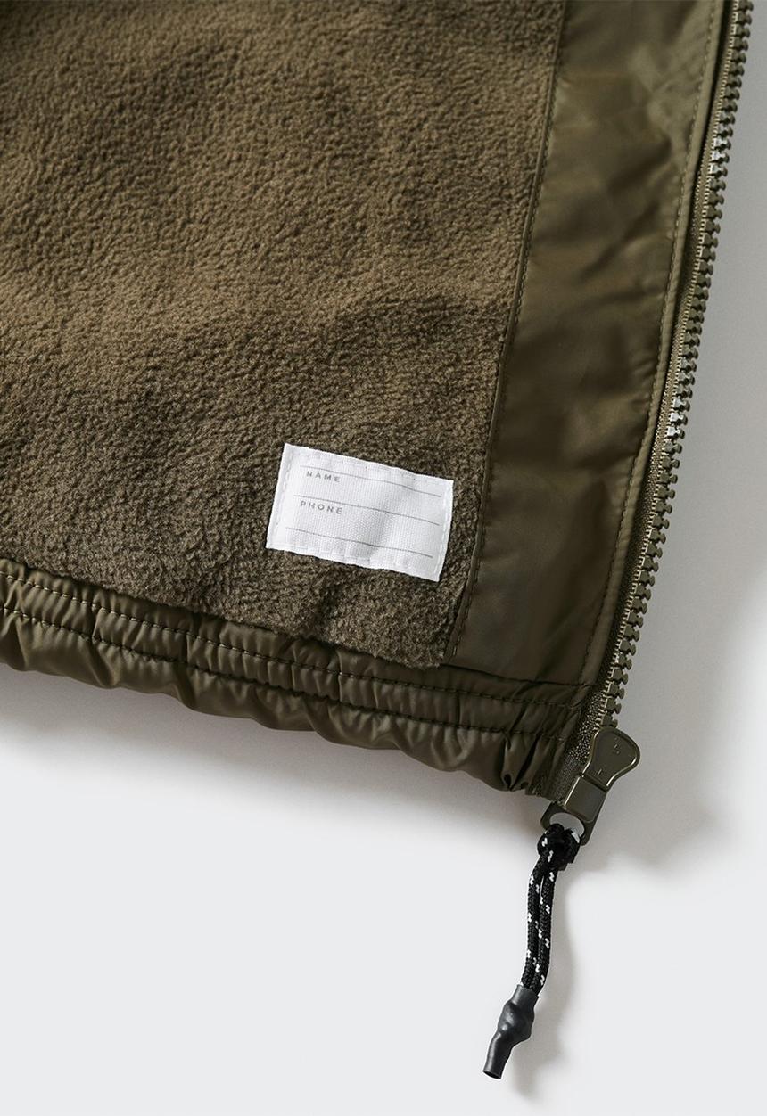 MANGO - Waistcoat amerv - khaki