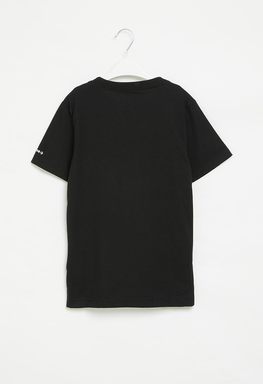 Converse - Teen dissected chuck patch short sleeve - black