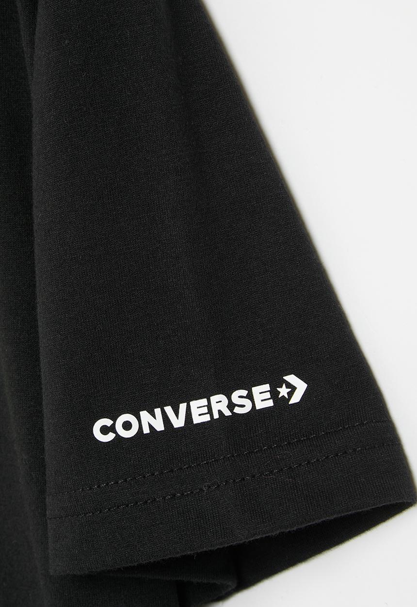Converse - Teen dissected chuck patch short sleeve - black