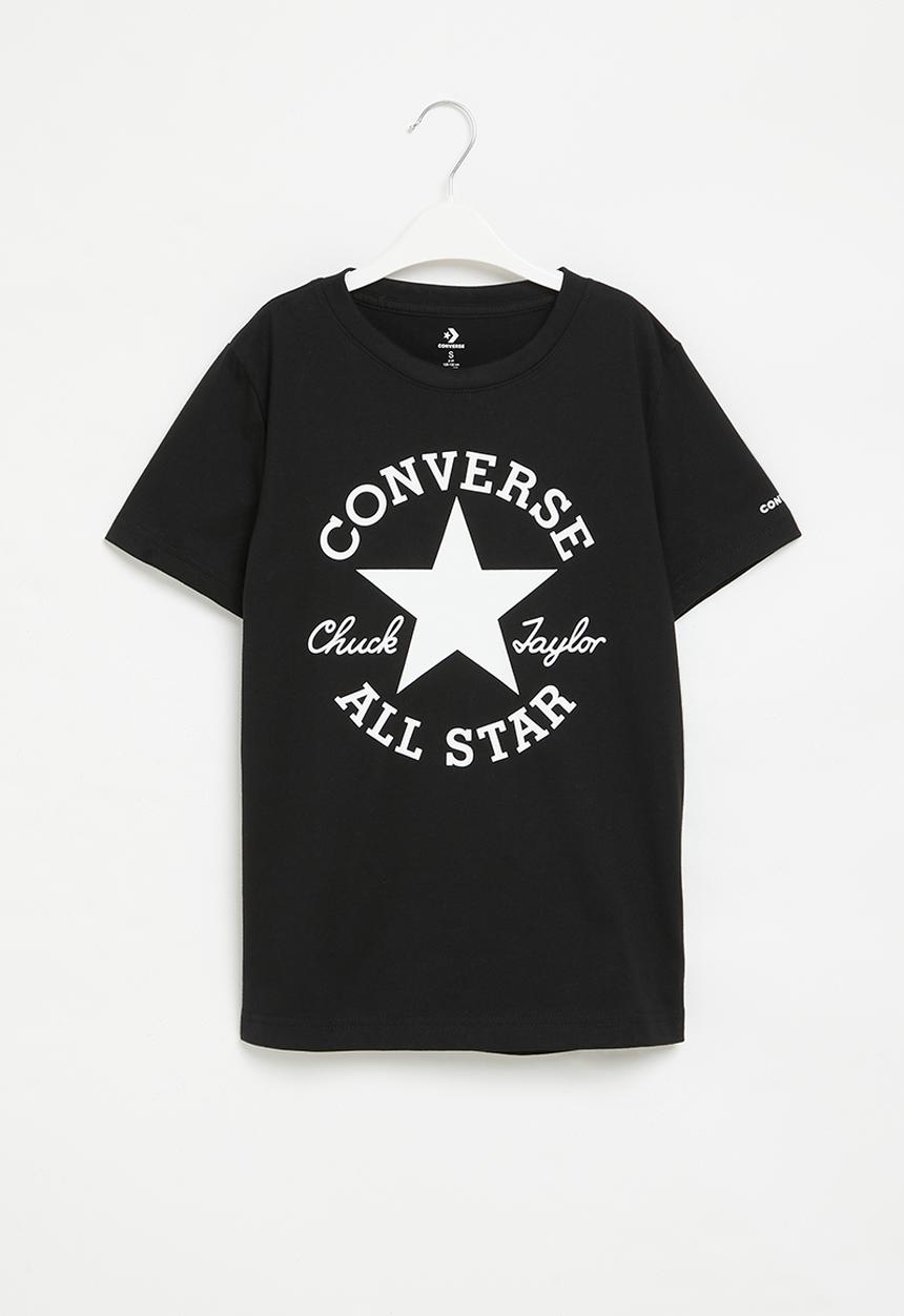 Converse - Teen dissected ctp color tee - black