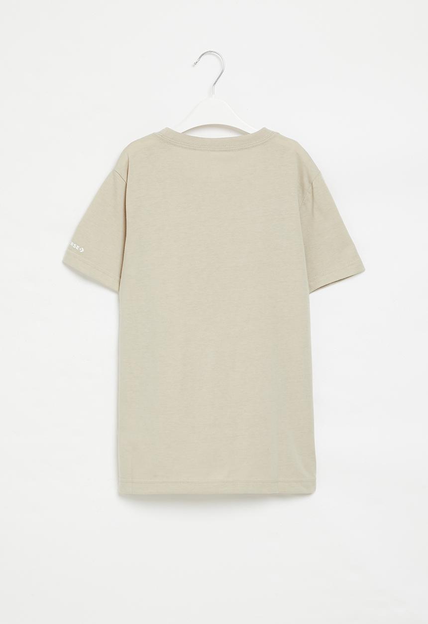 Converse - Teen dissected chuck patch short sleeve - beach stone