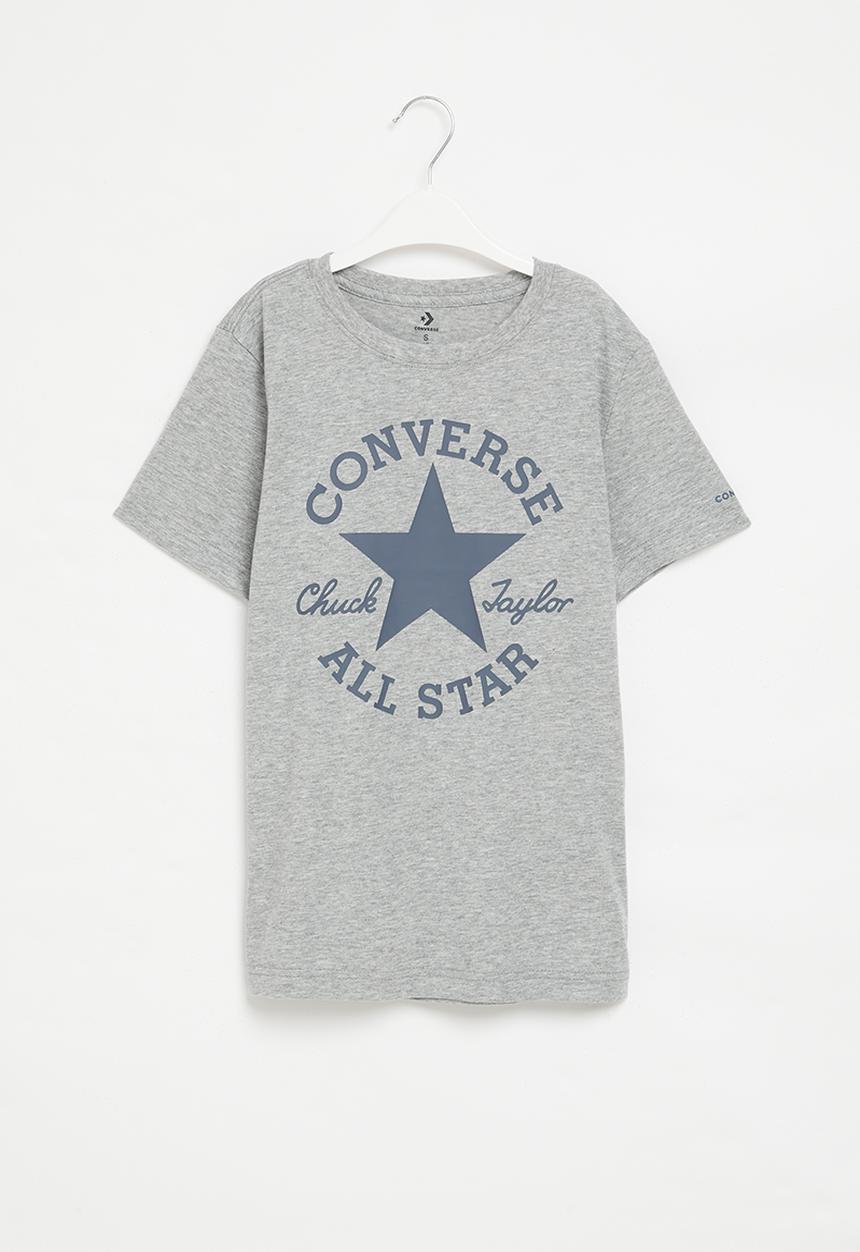 Converse - Teen dissected ctp color tee - dk grey heather