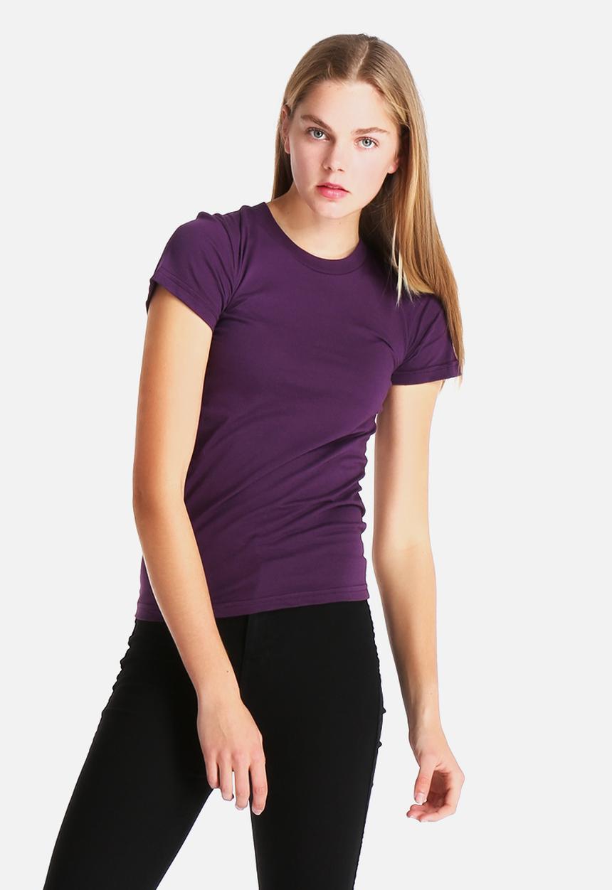 American Apparel - Fine Jersey Short Sleeve Tee