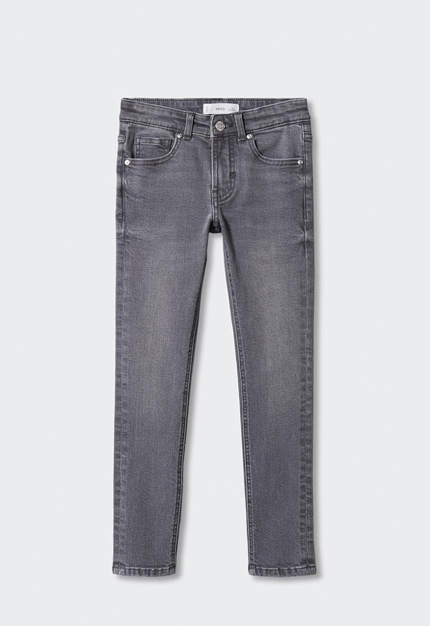 MANGO - Jeans skinny - light grey 