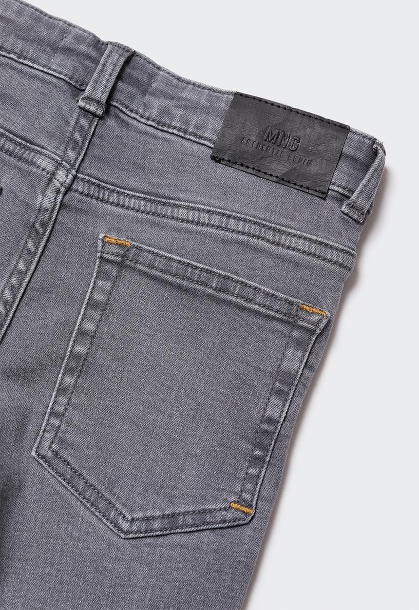 MANGO - Jeans skinny - light grey 