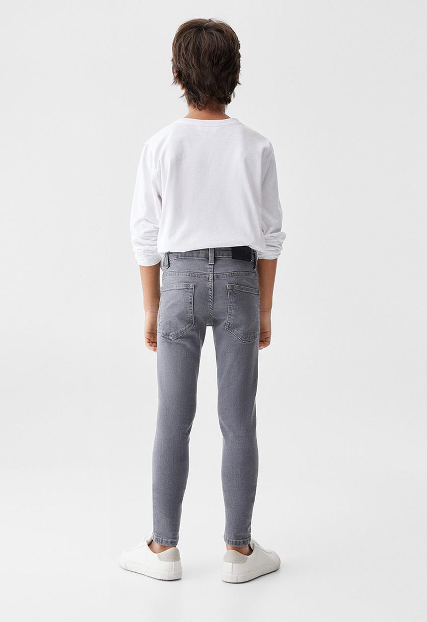 MANGO - Jeans skinny - light grey 