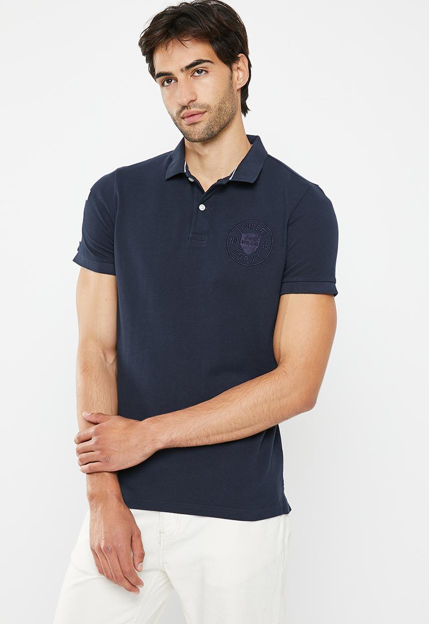 Superdry. - Vintage superstate polo - nautical navy
