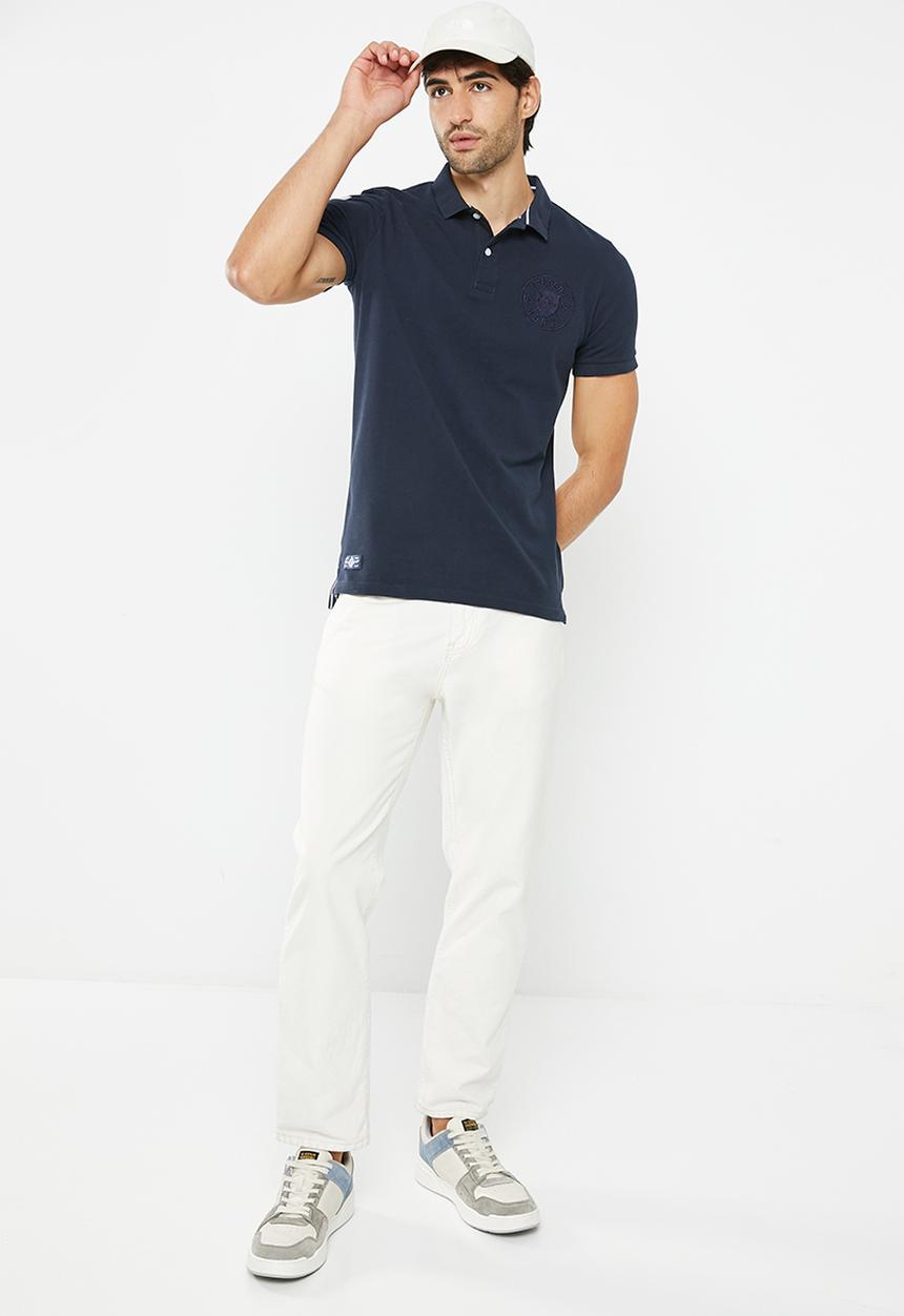 Superdry. - Vintage superstate polo - nautical navy