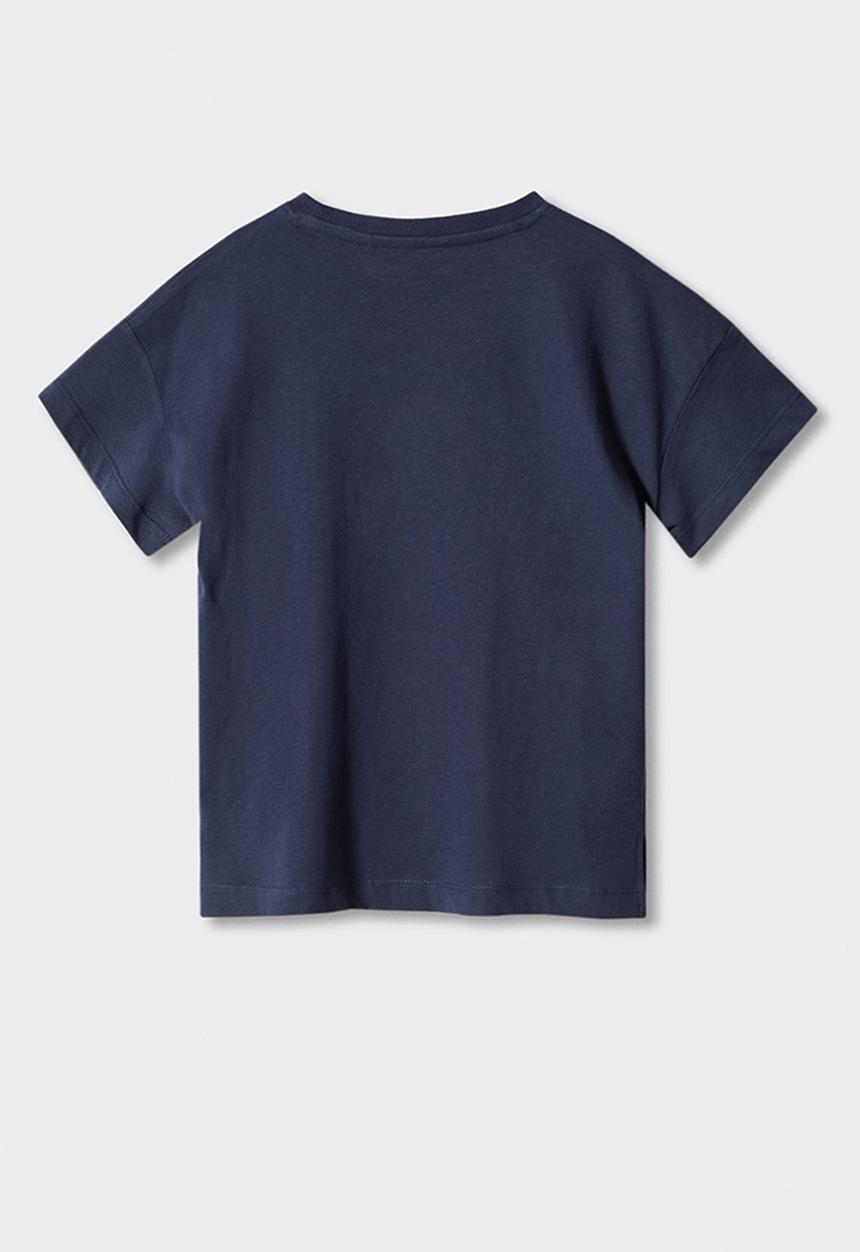 MANGO - T-shirt west - navy