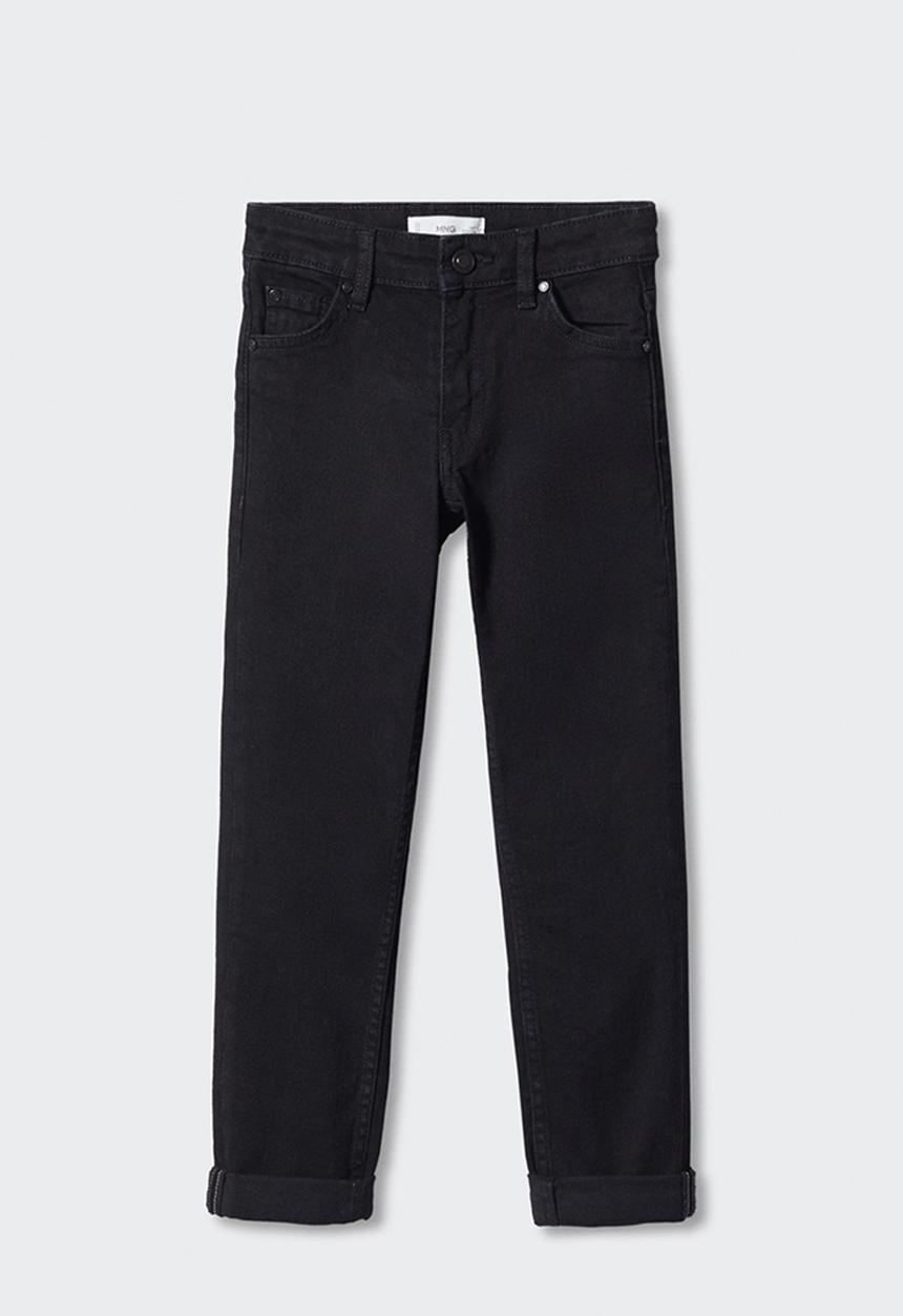 MANGO - Jeans regular - black denim