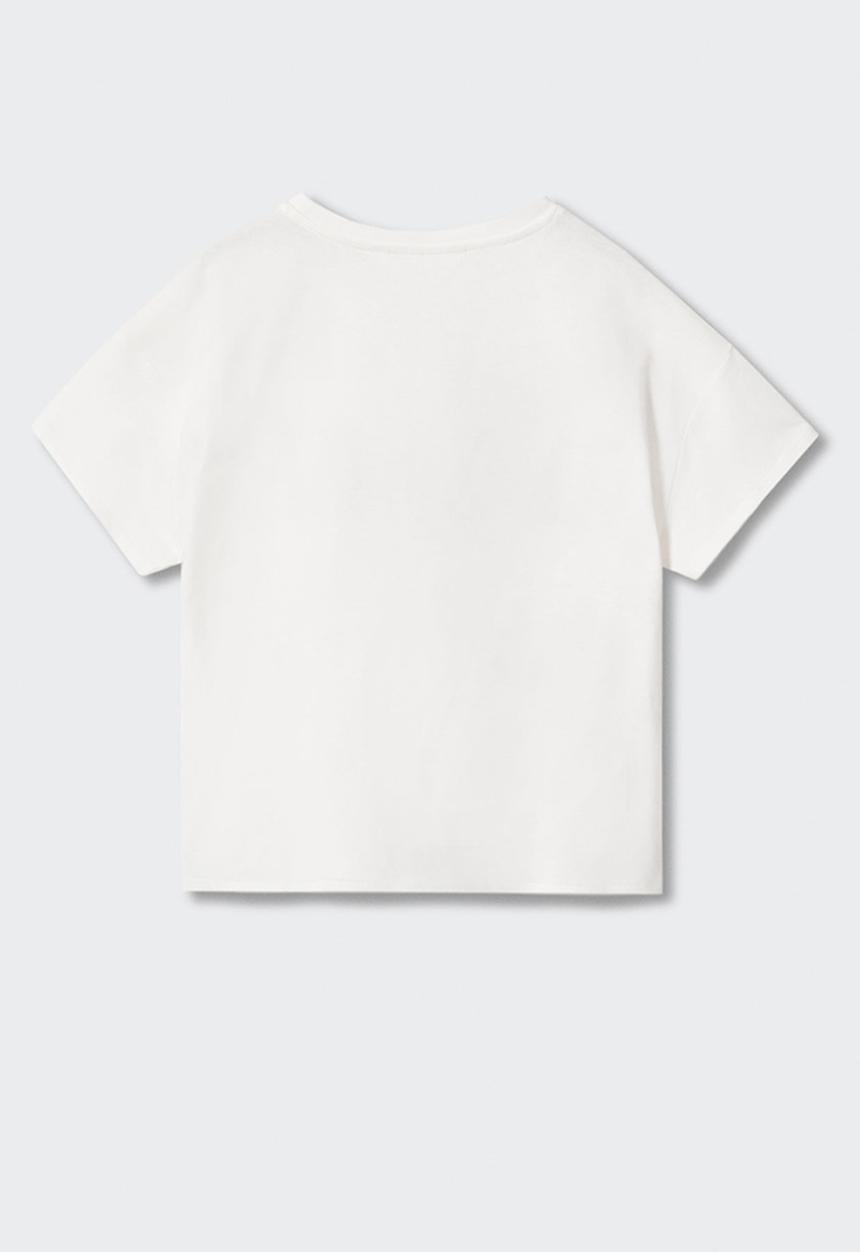 MANGO - T-shirt greatmc - off white