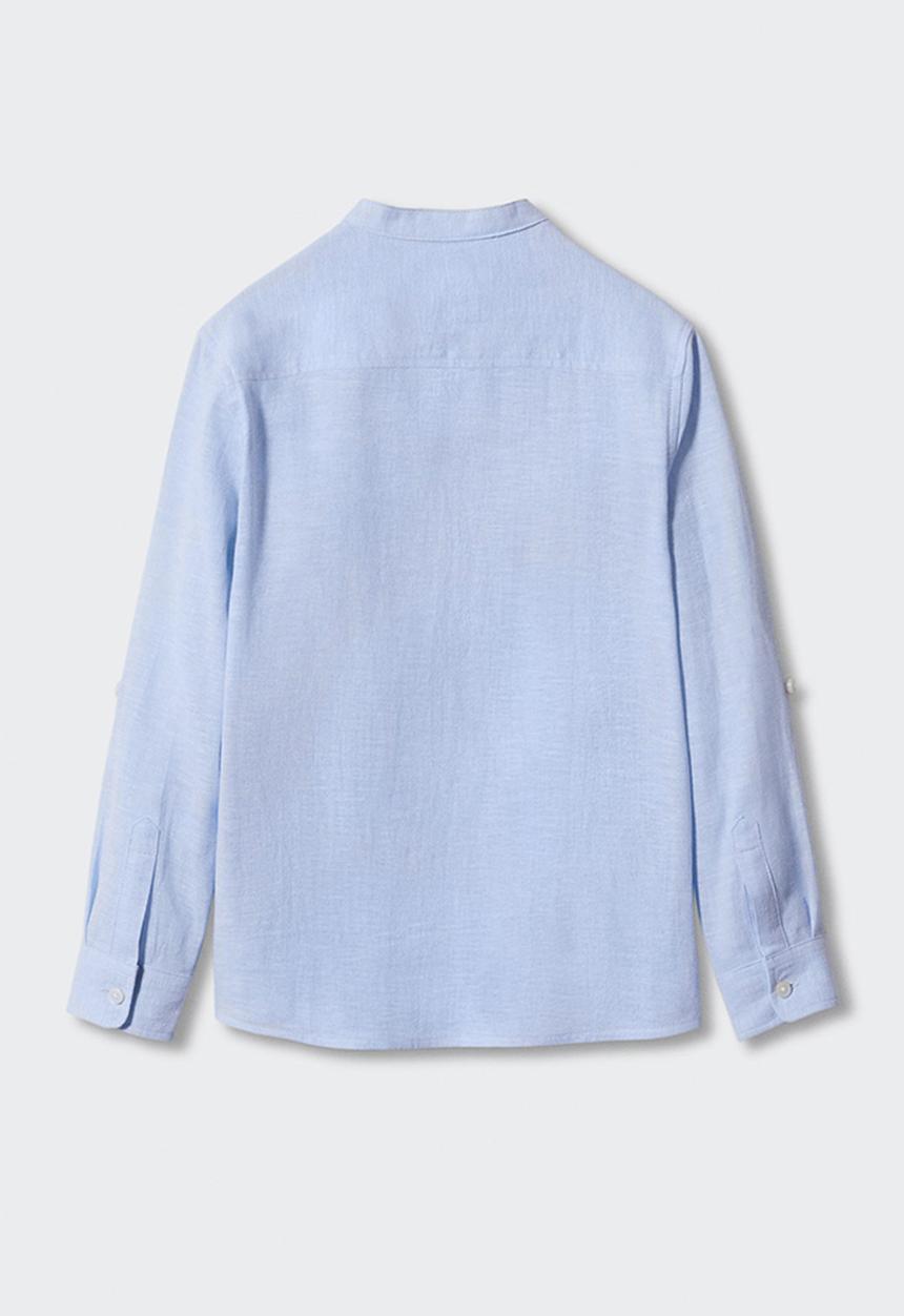 MANGO - Shirt albert - sky blue