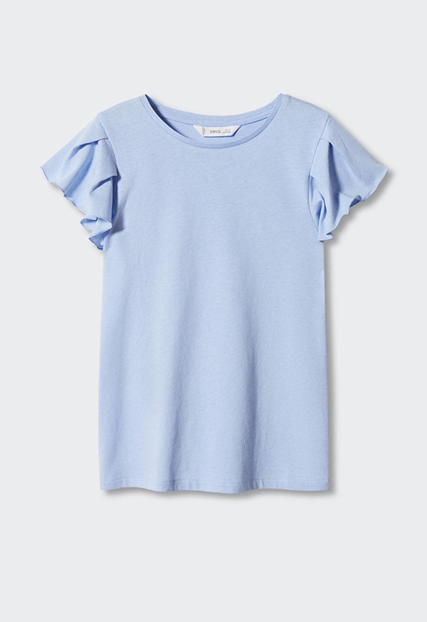 MANGO - T-shirt soft - sky blue