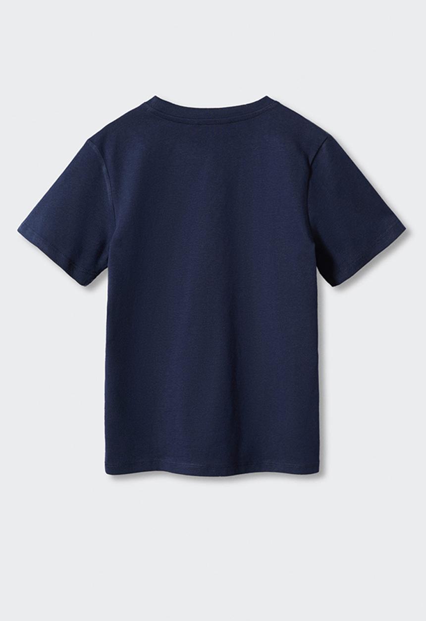 MANGO - T-shirt newyork - navy