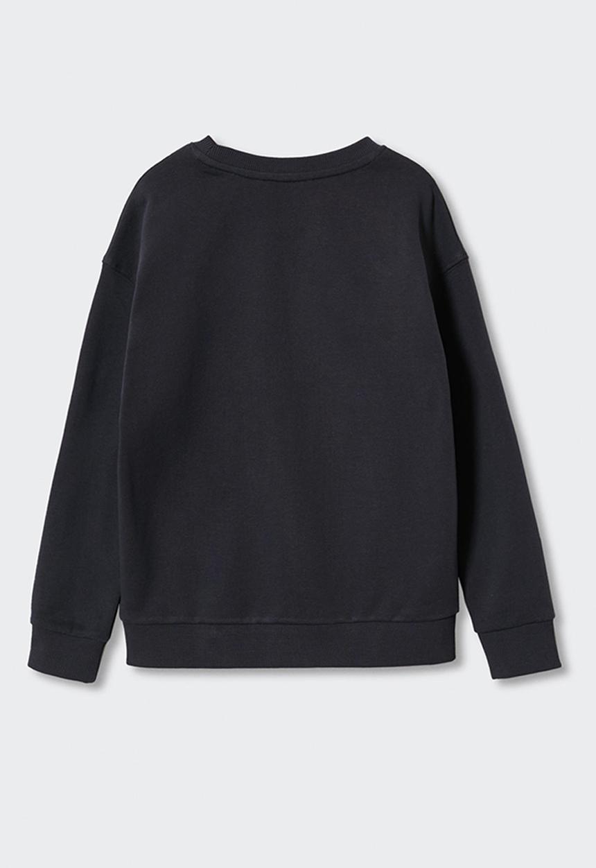 MANGO - Sweatshirt california - black