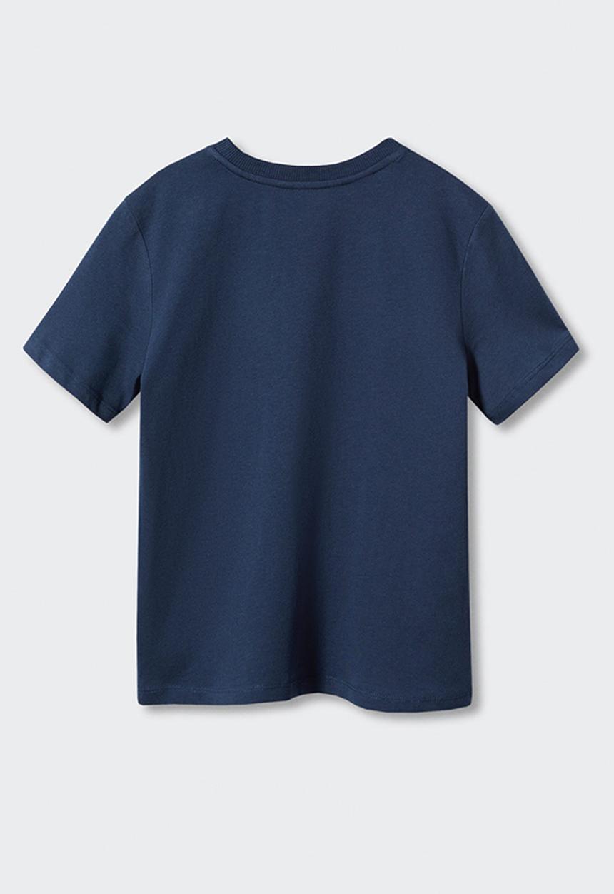 MANGO - T-shirt protecmc - navy