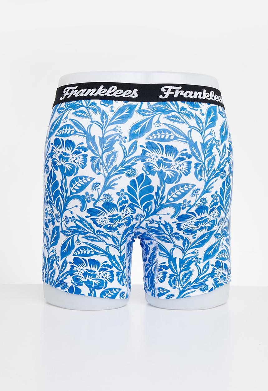 Franklees - Long leg trunk - blue floral