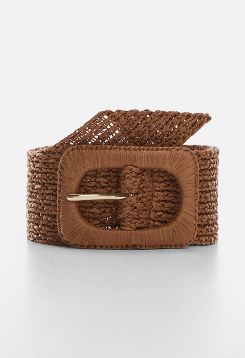 MANGO - Belt miriam - brown