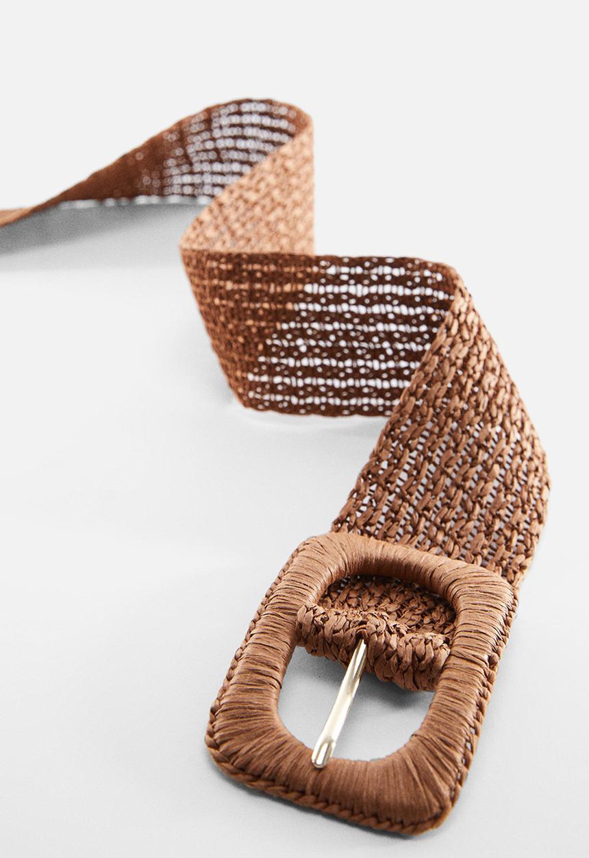 MANGO - Belt miriam - brown