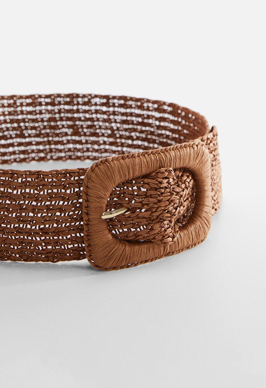 MANGO - Belt miriam - brown