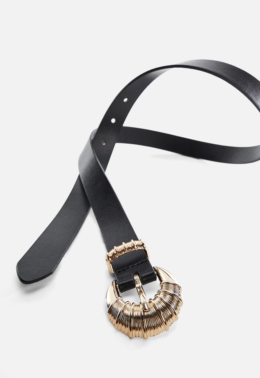 MANGO - Belt nils - black