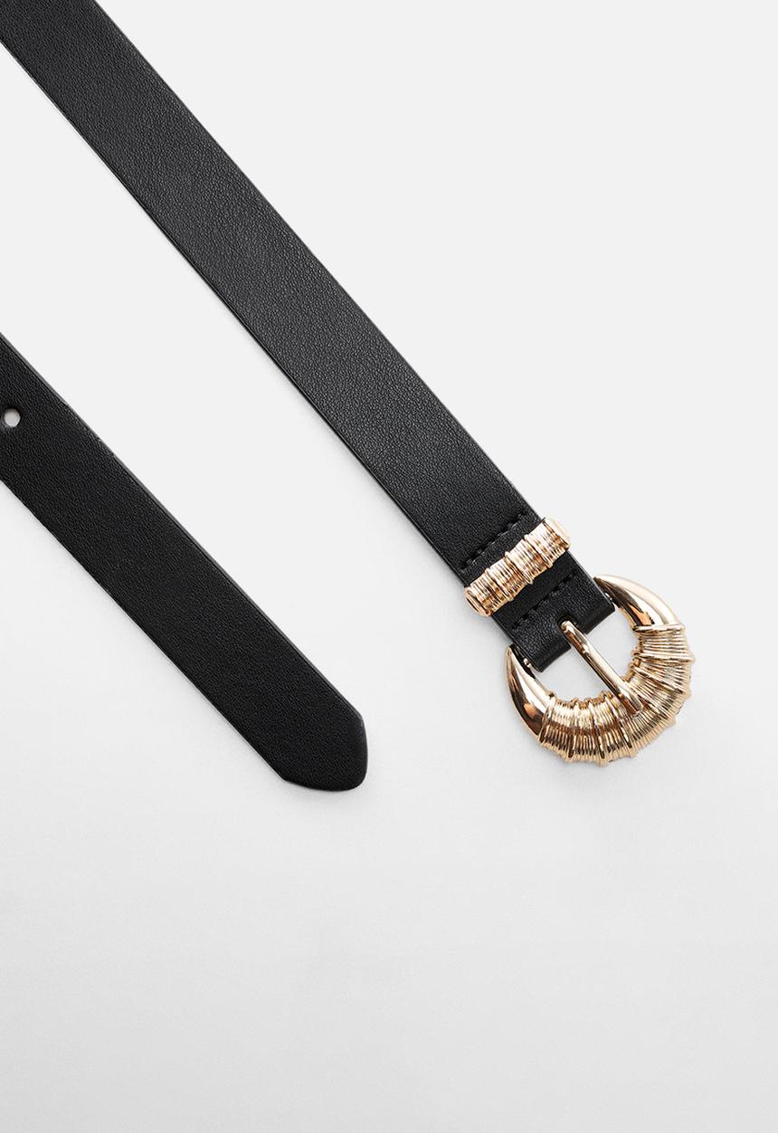 MANGO - Belt nils - black