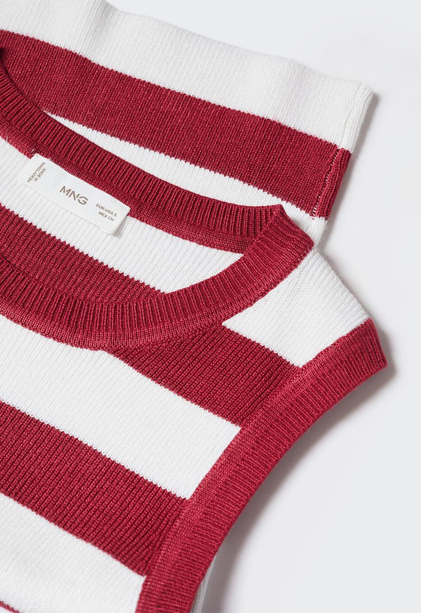 MANGO - Top marino - red