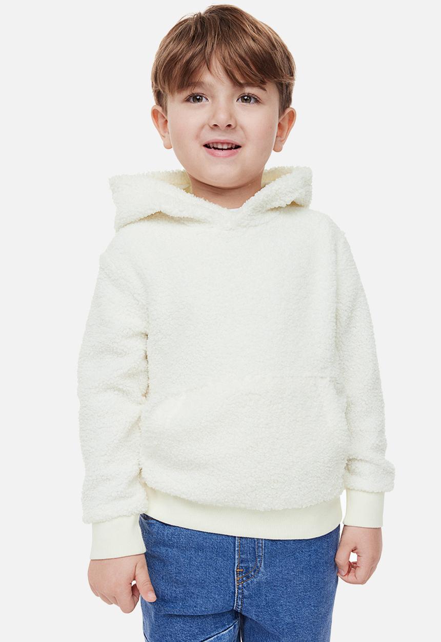 H&M - Hoodie - natural white