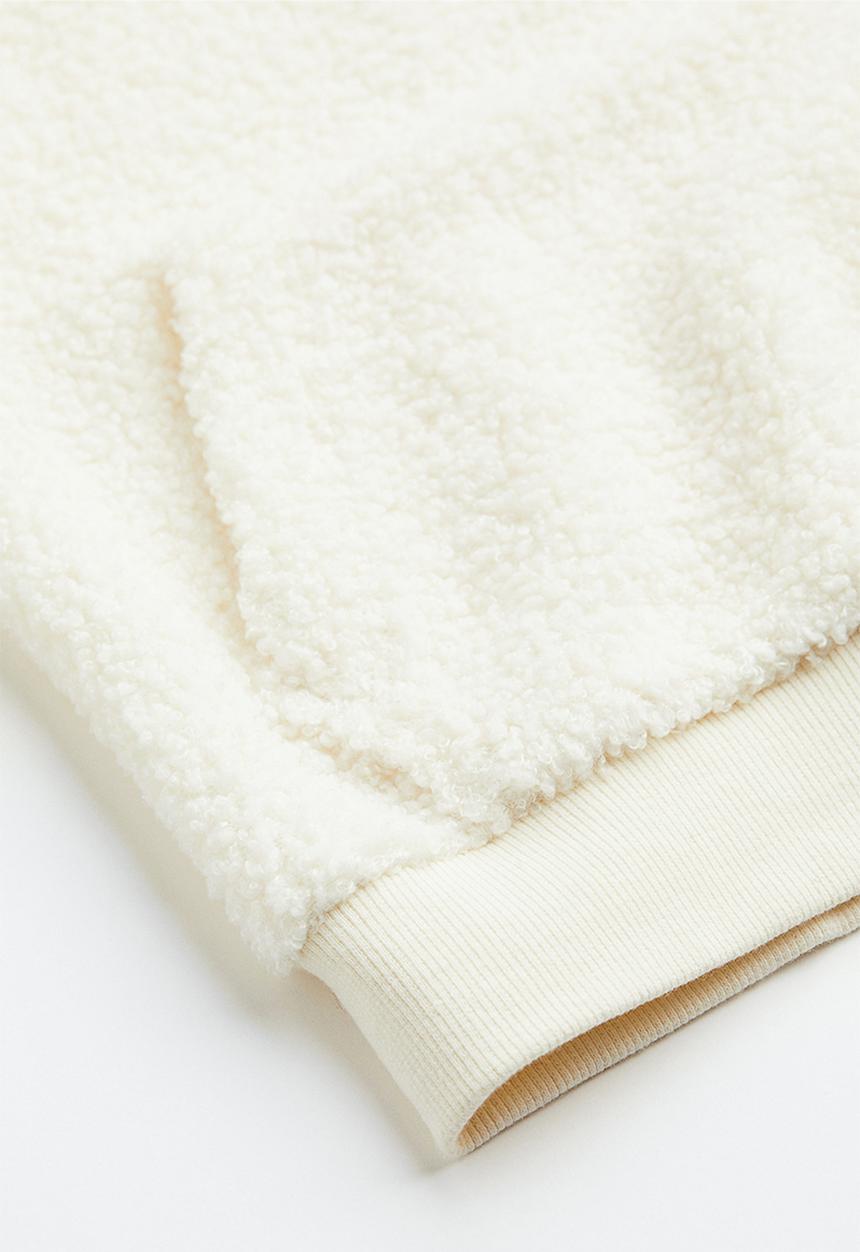 H&M - Hoodie - natural white