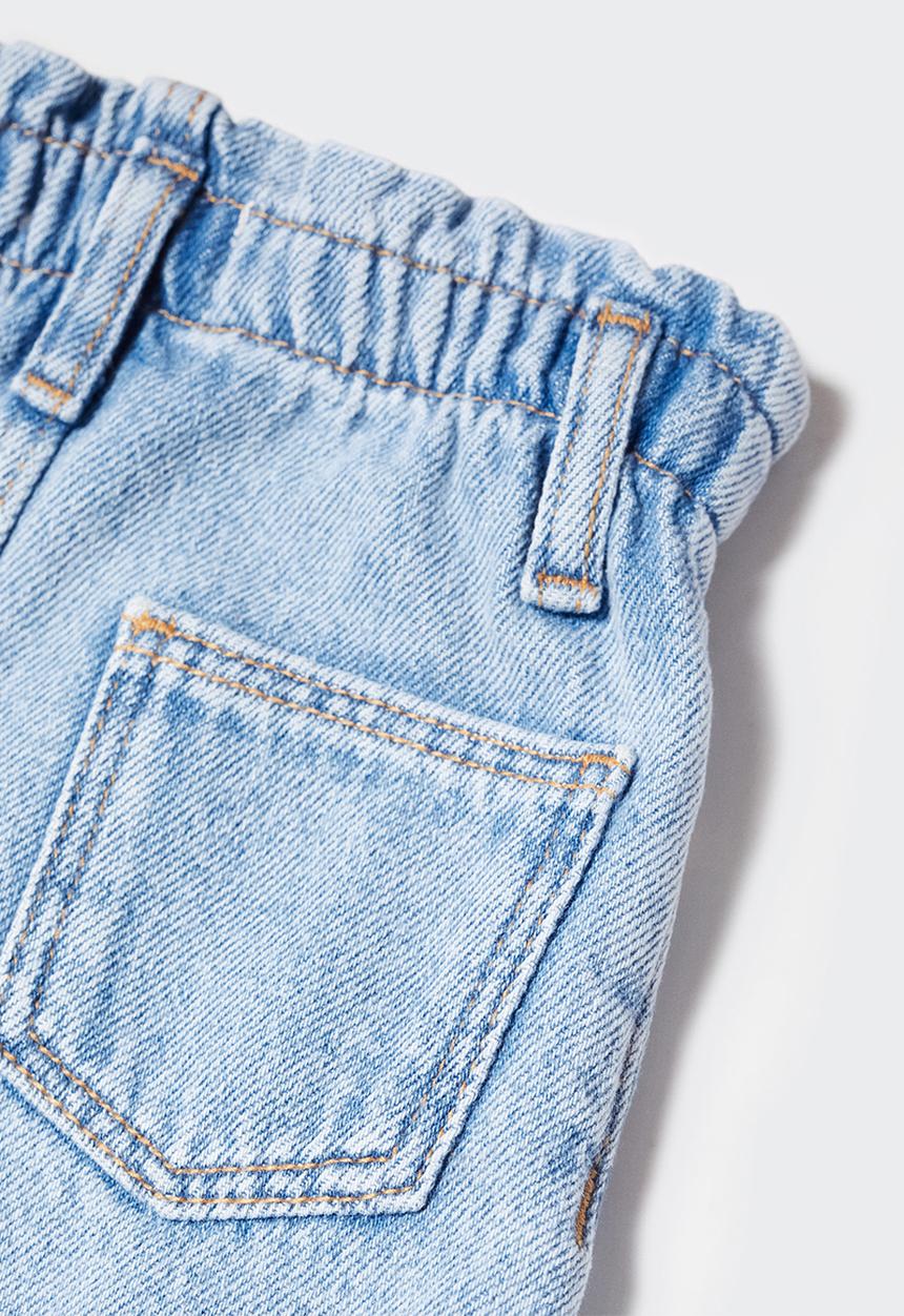 MANGO - Skirt cindy - light denim