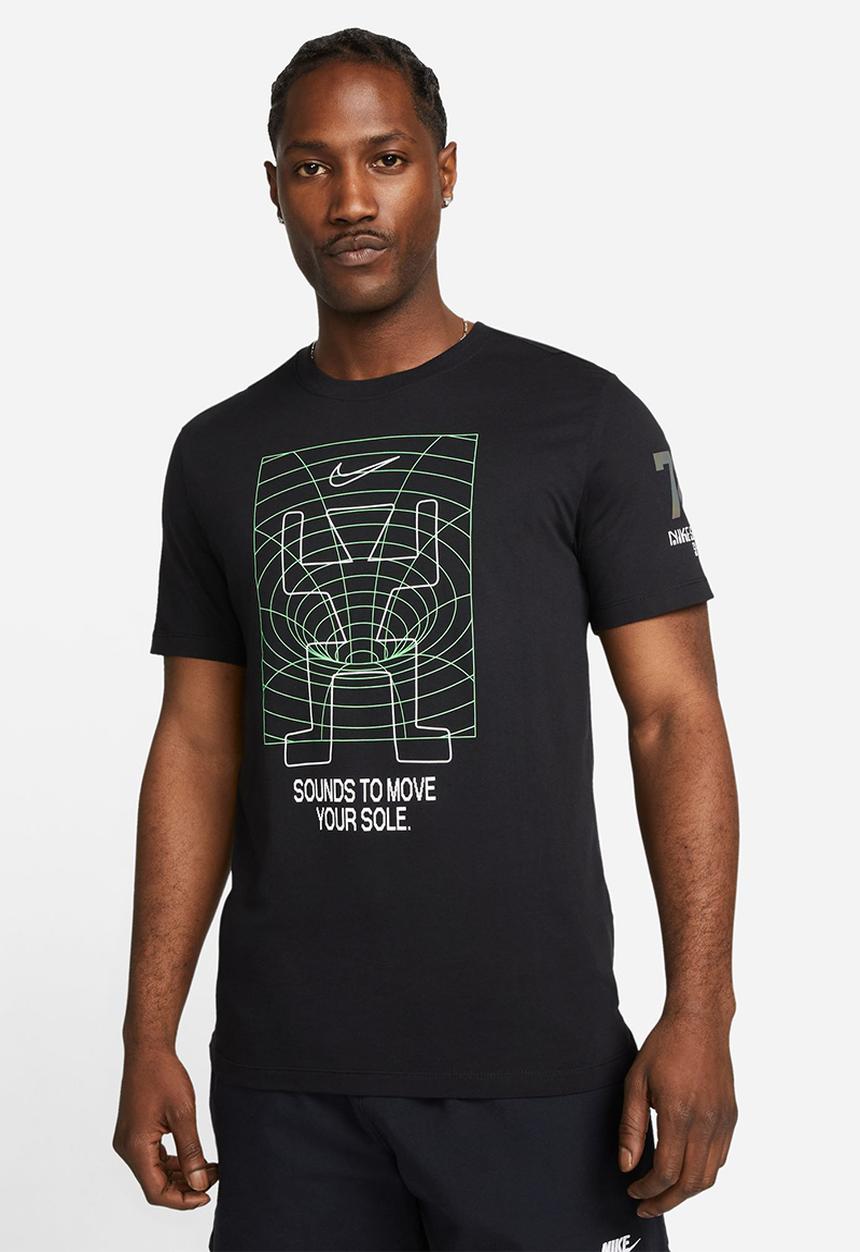 Nike - M nsw tee trend iridescent hbr - black
