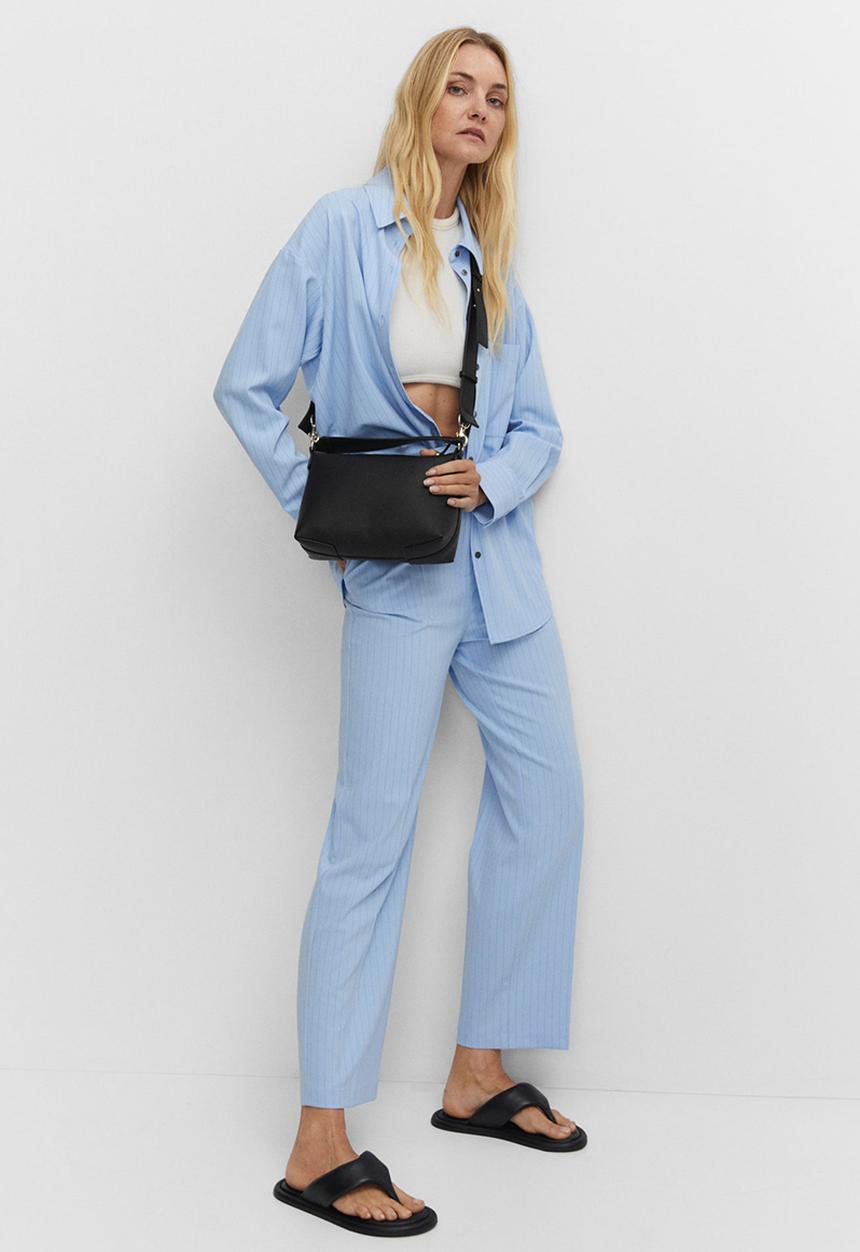 MANGO - Bag agra - black