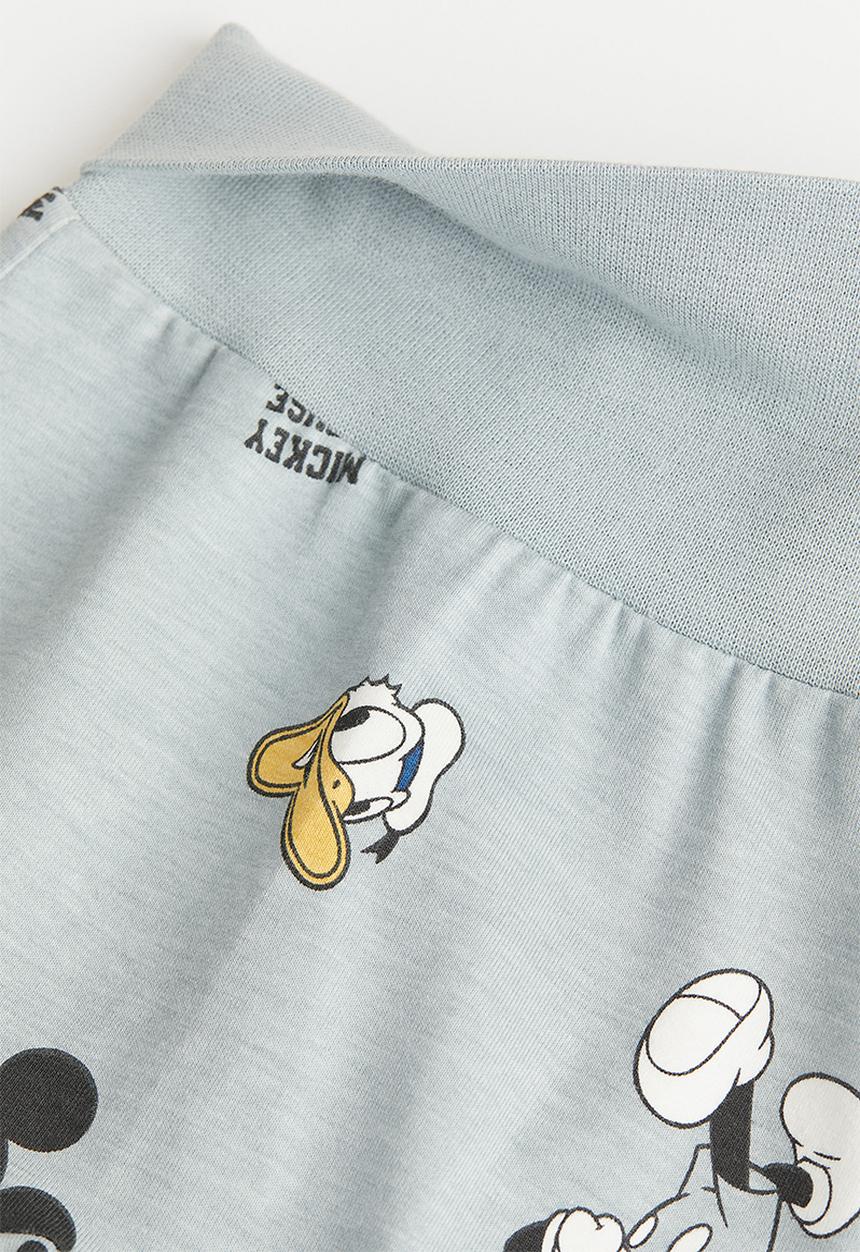 H&M - 3-Piece jersey set - turquoise/mickey mouse 