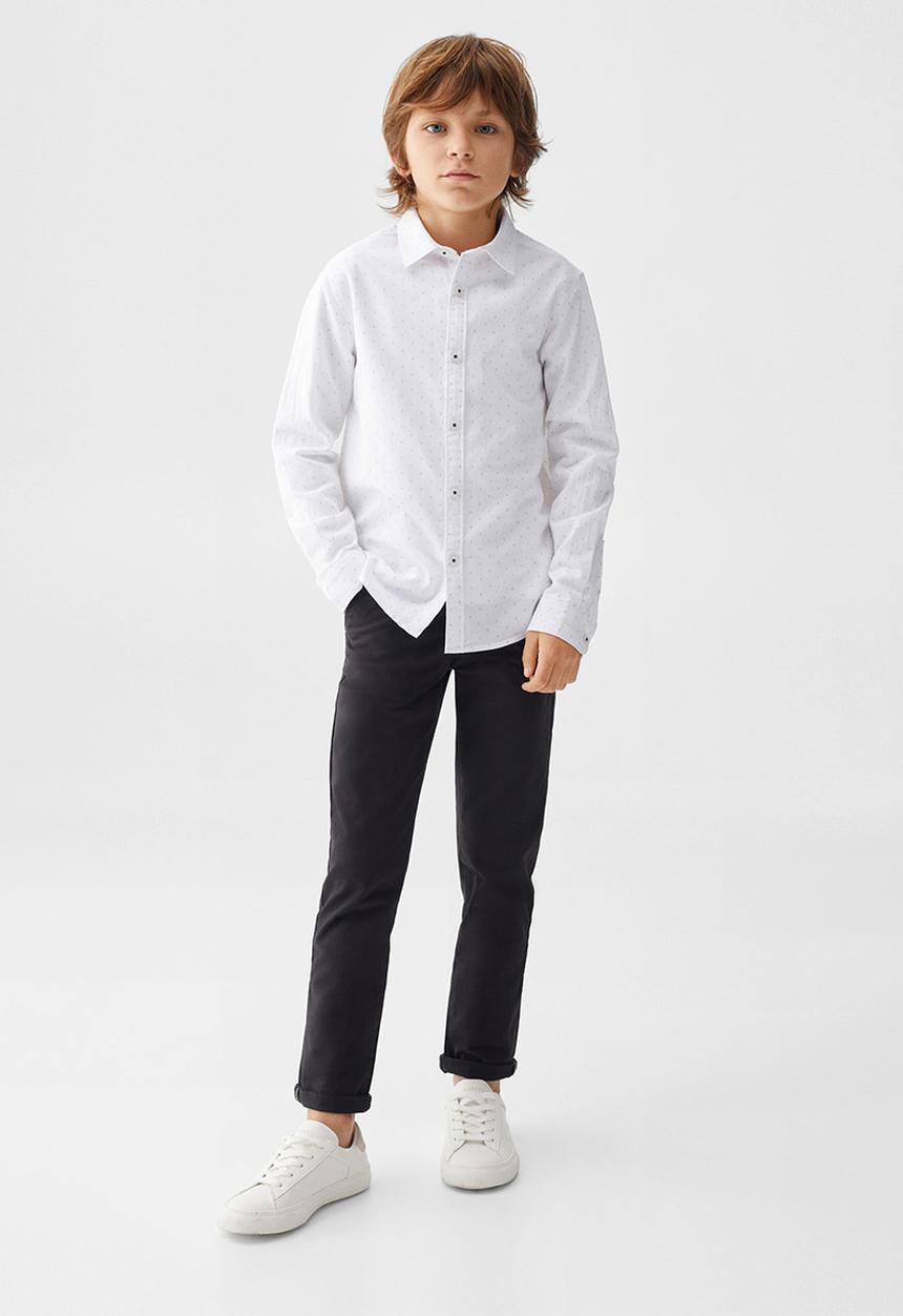 MANGO - Trousers piccolo - black
