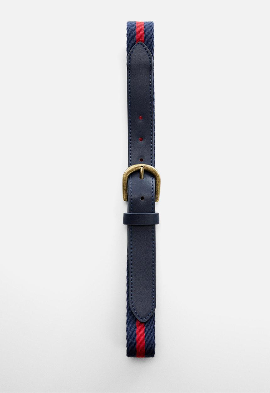 MANGO - Belt miguel - navy