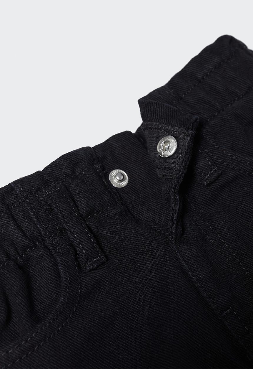 MANGO - Skirt cindy - black denim