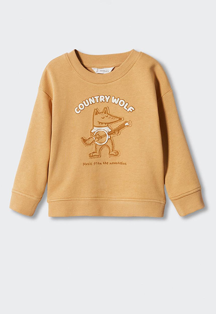 MANGO - Sweatshirt country - ochre