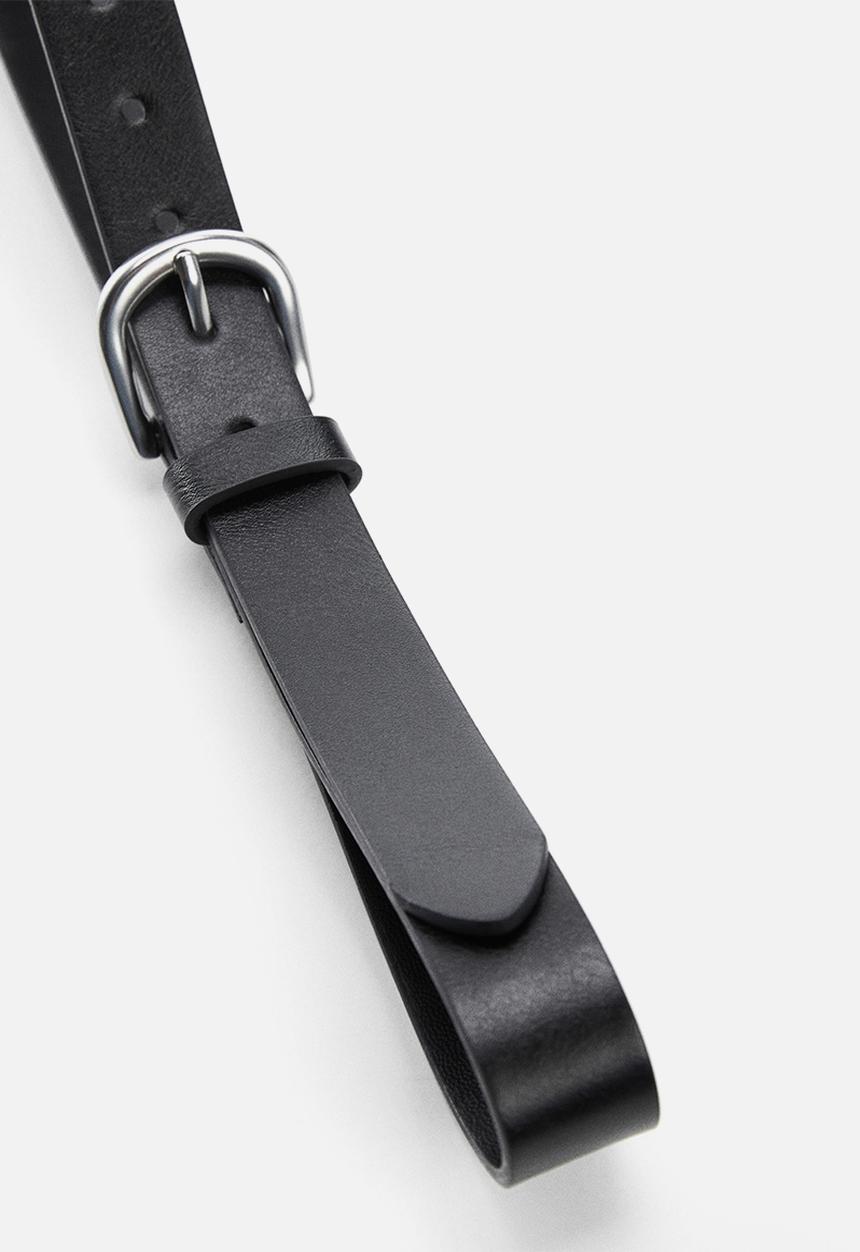 MANGO - Belt albert - black