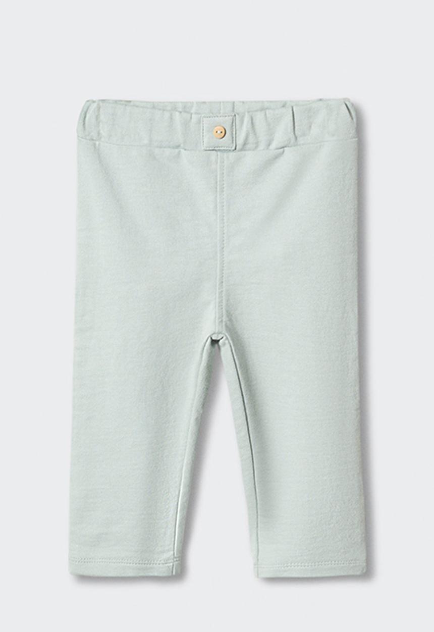 MANGO - Trousers espin - green
