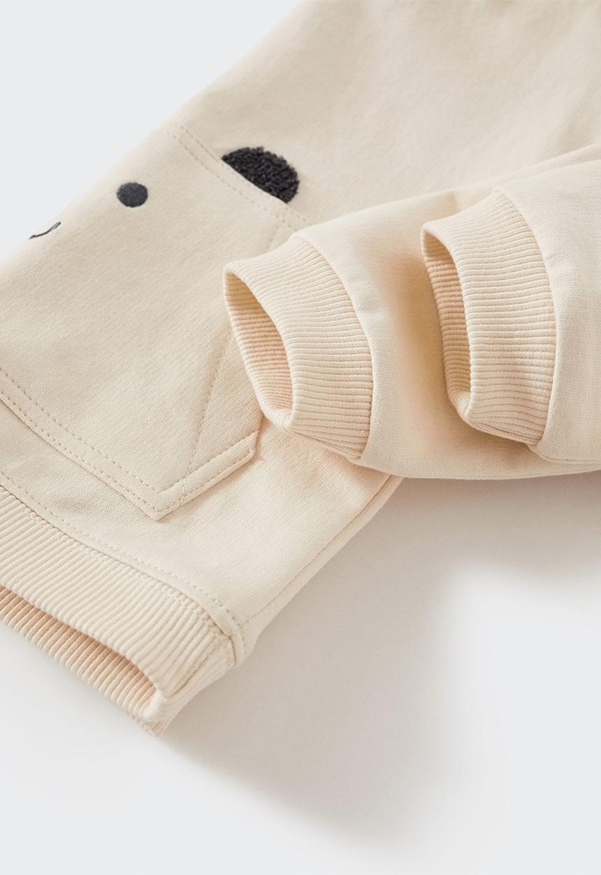 MANGO - Sweatshirt uni - light beige
