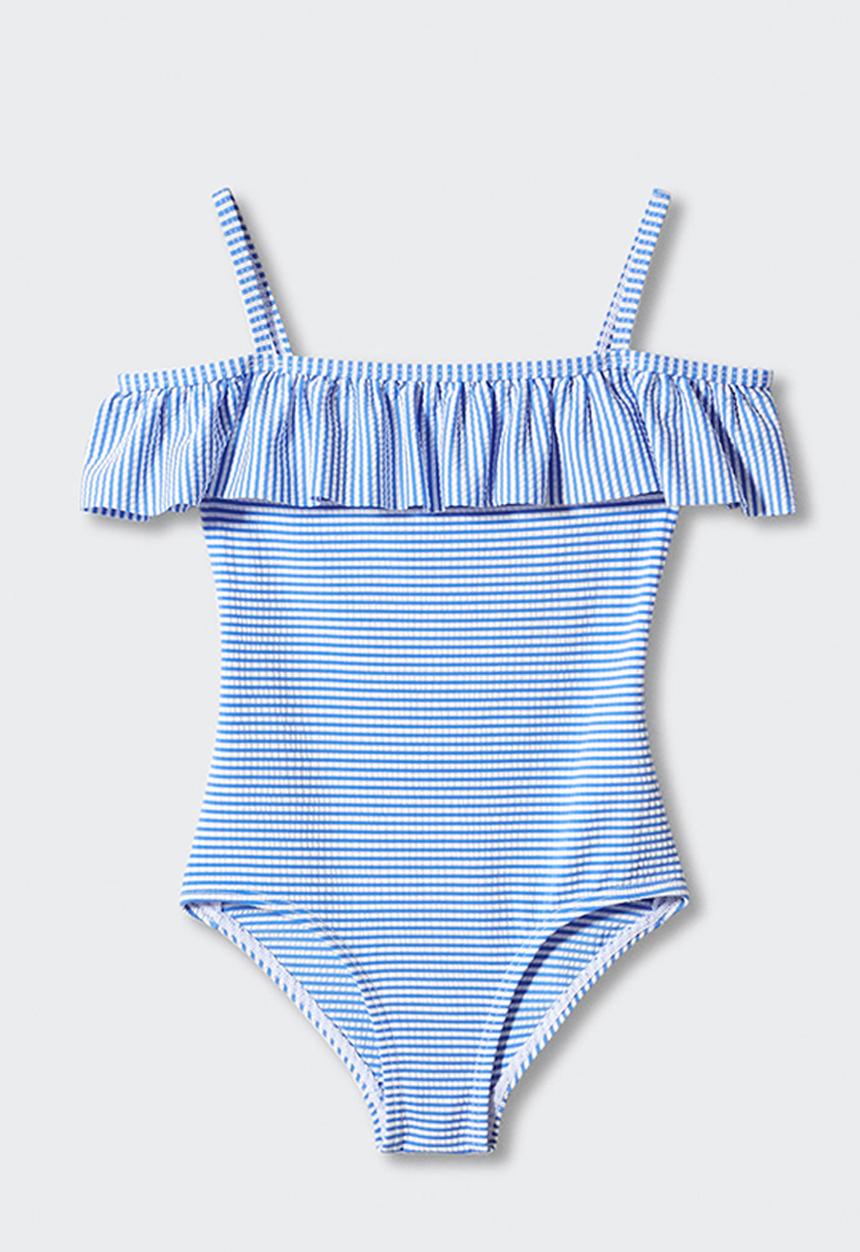 MANGO - Swimsuit capig - blue