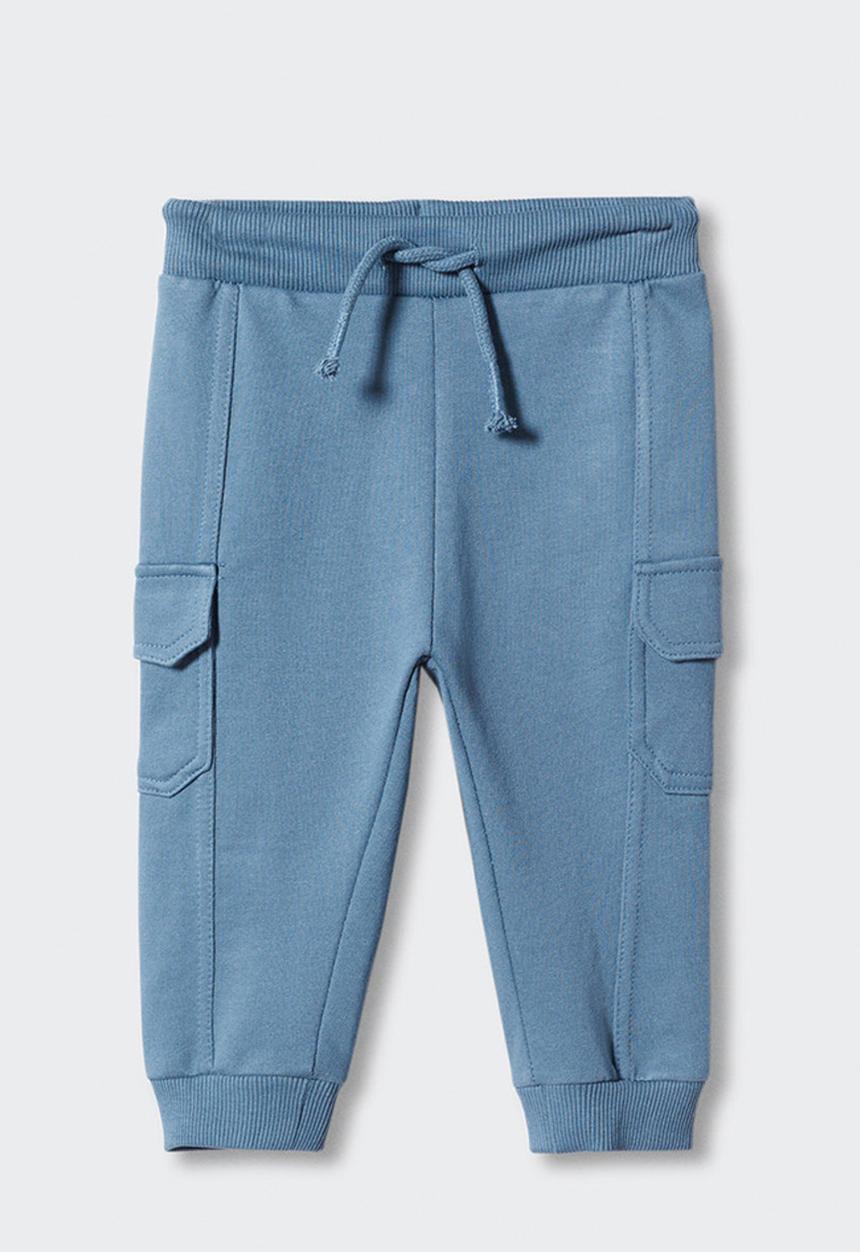 MANGO - Trousers oliver - blue