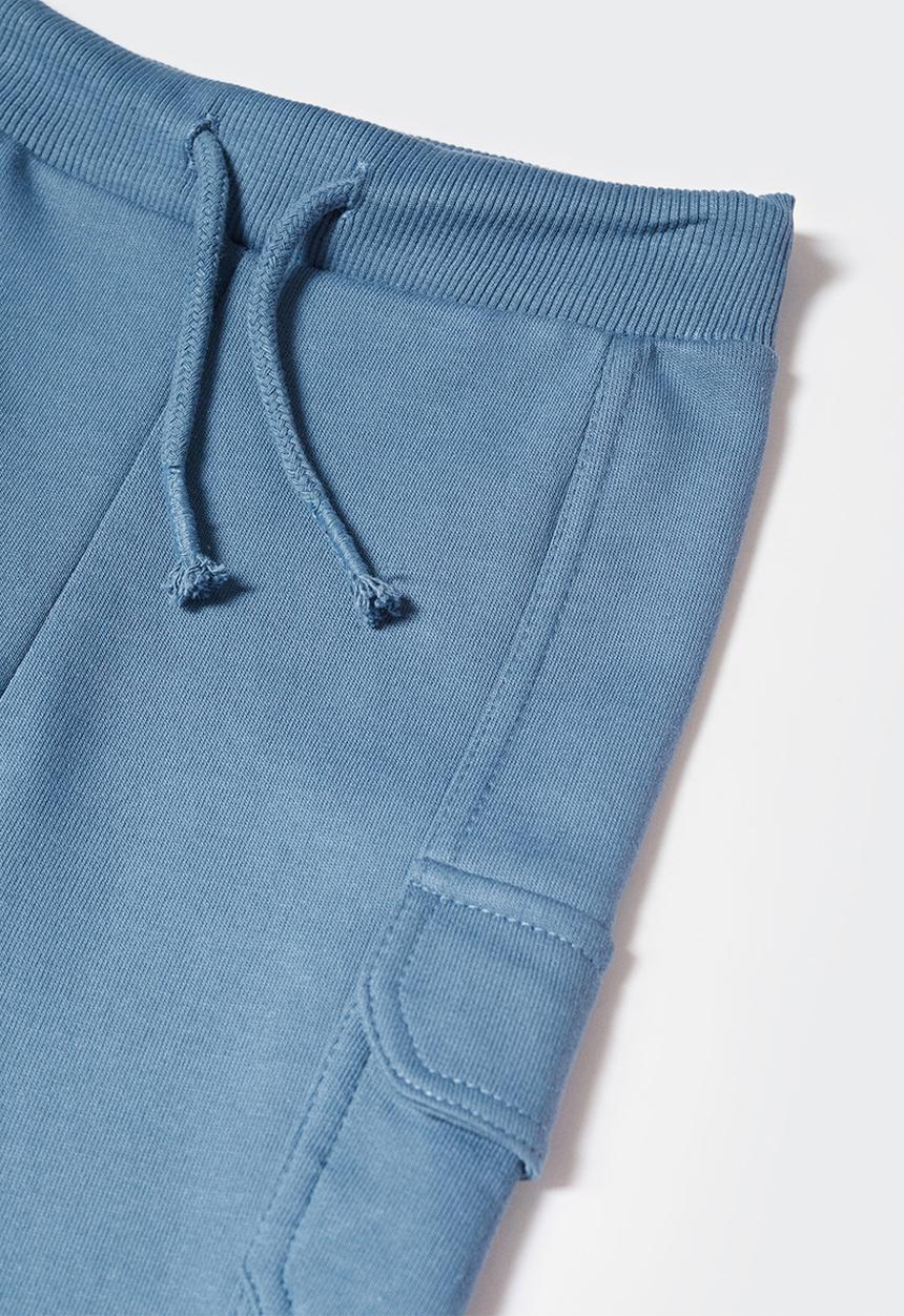 MANGO - Trousers oliver - blue