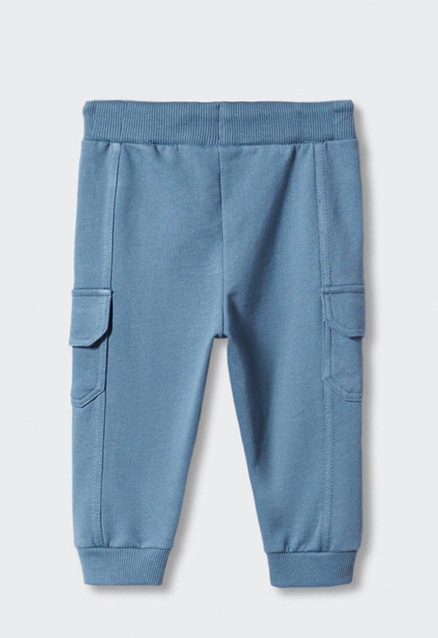 MANGO - Trousers oliver - blue