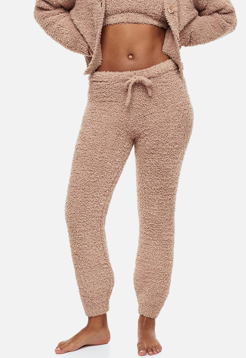 H&M - Fluffy joggers - beige