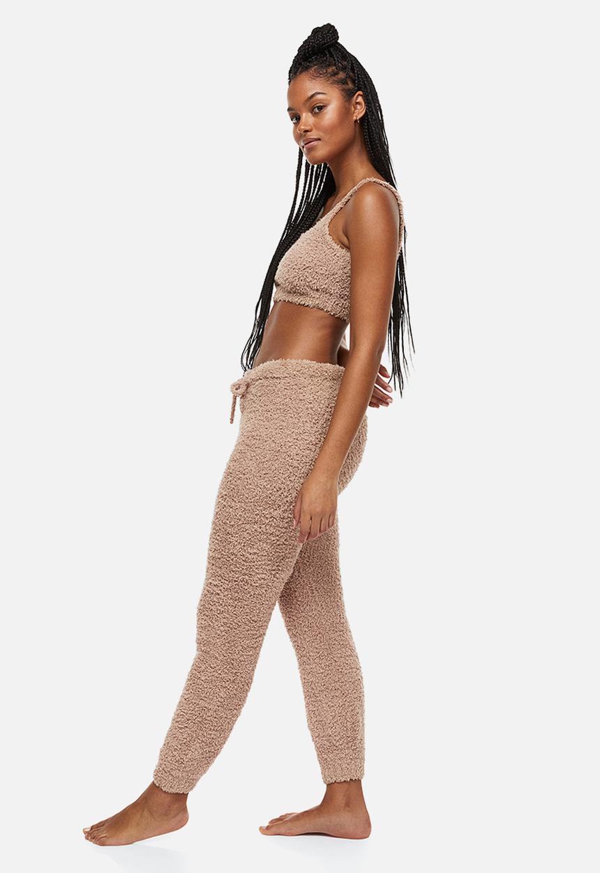 H&M - Fluffy joggers - beige