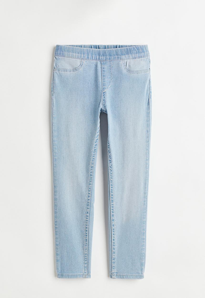 H&M - Denim jeggings - light denim blue