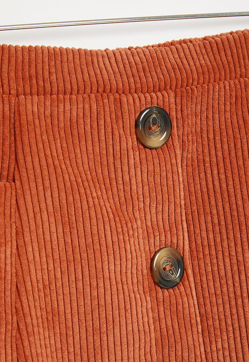 Superbalist - Corduroy skirt - terracotta