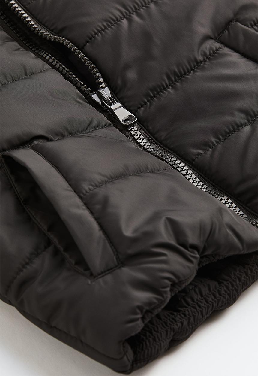 H&M - Puffer gilet - black